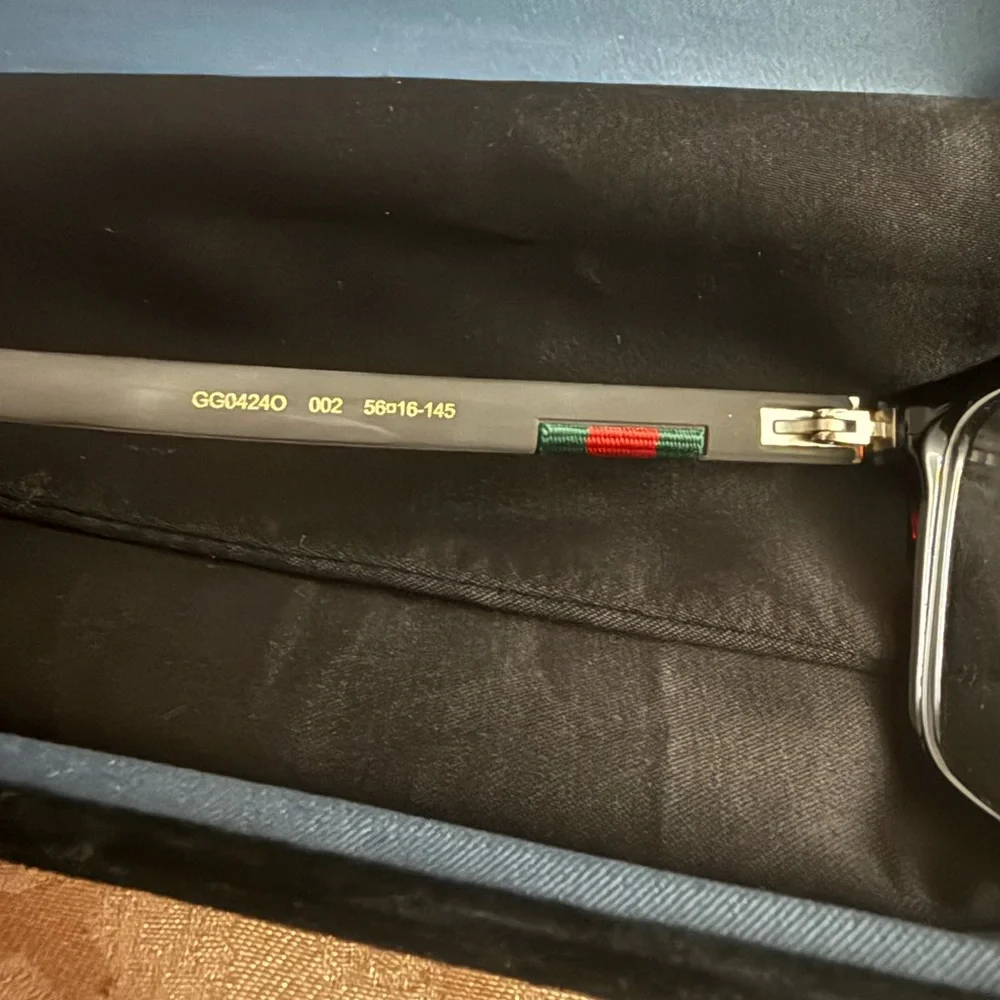 Gucci glasses Havana Transparent Demo Lens Demo Lens - Picture 8 of 9